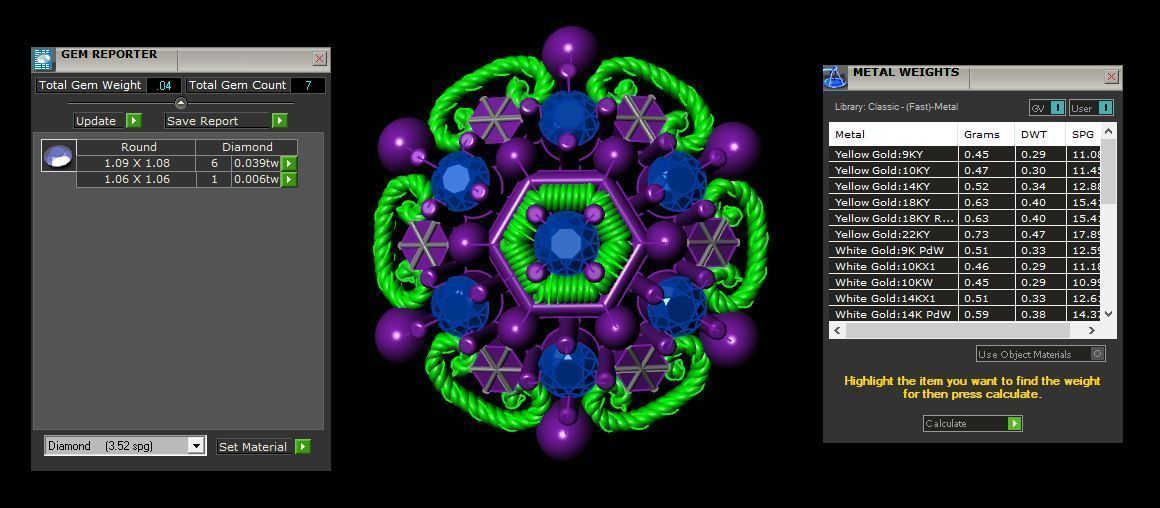 Indian Nose Pin 3D print model_7