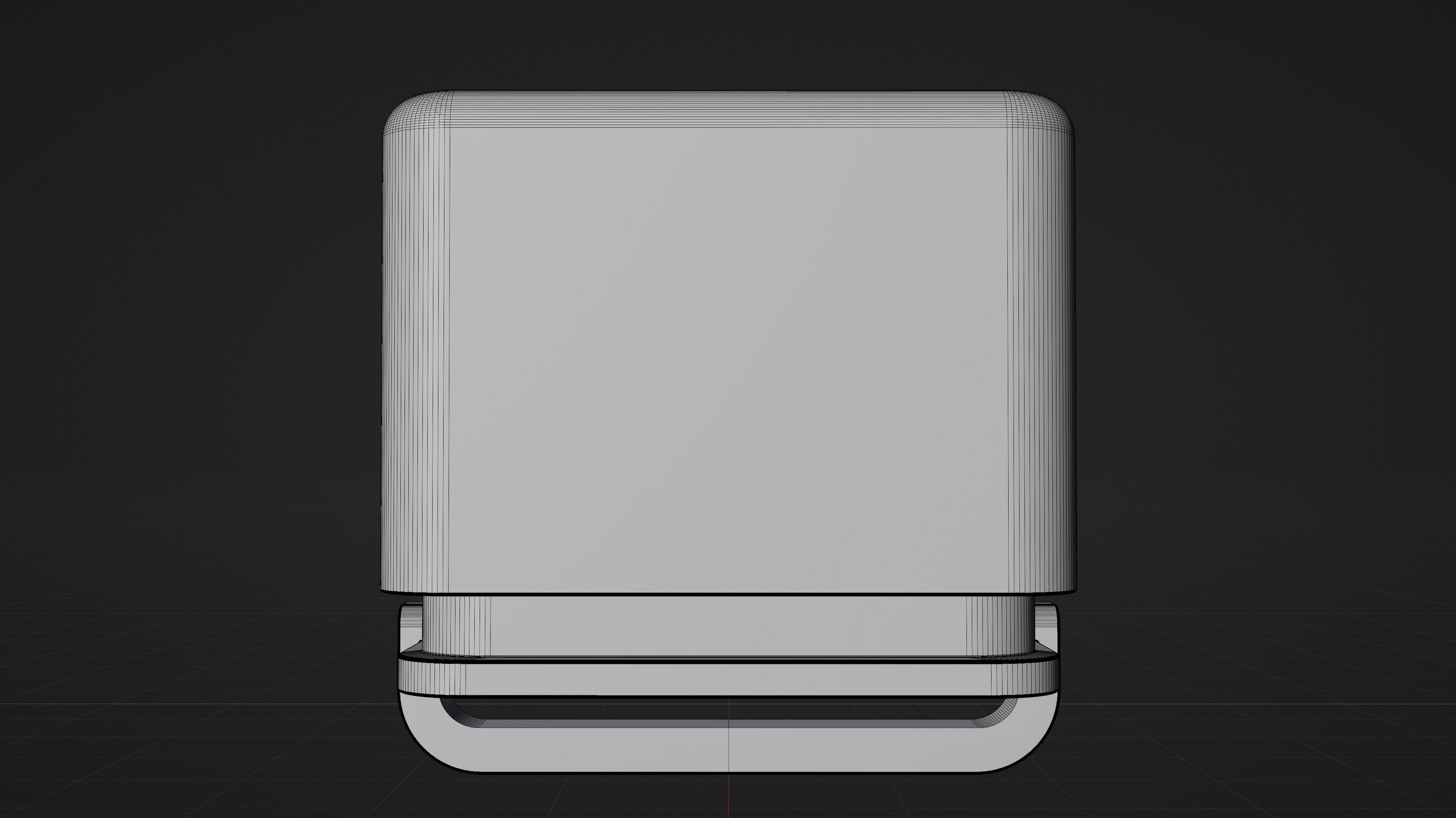 Audio device NF10 White 3D model_9