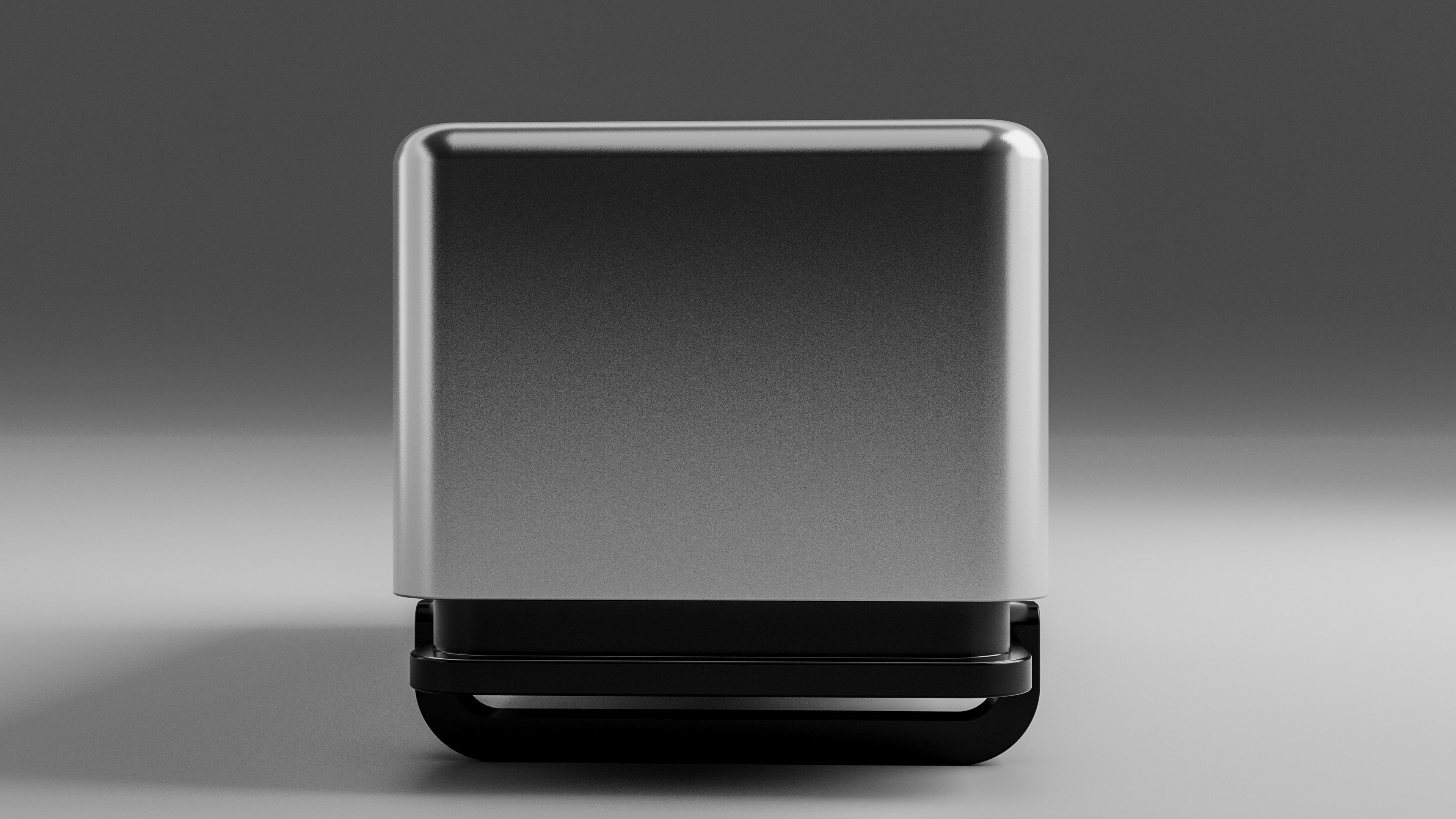 Audio device NF10 White 3D model_5