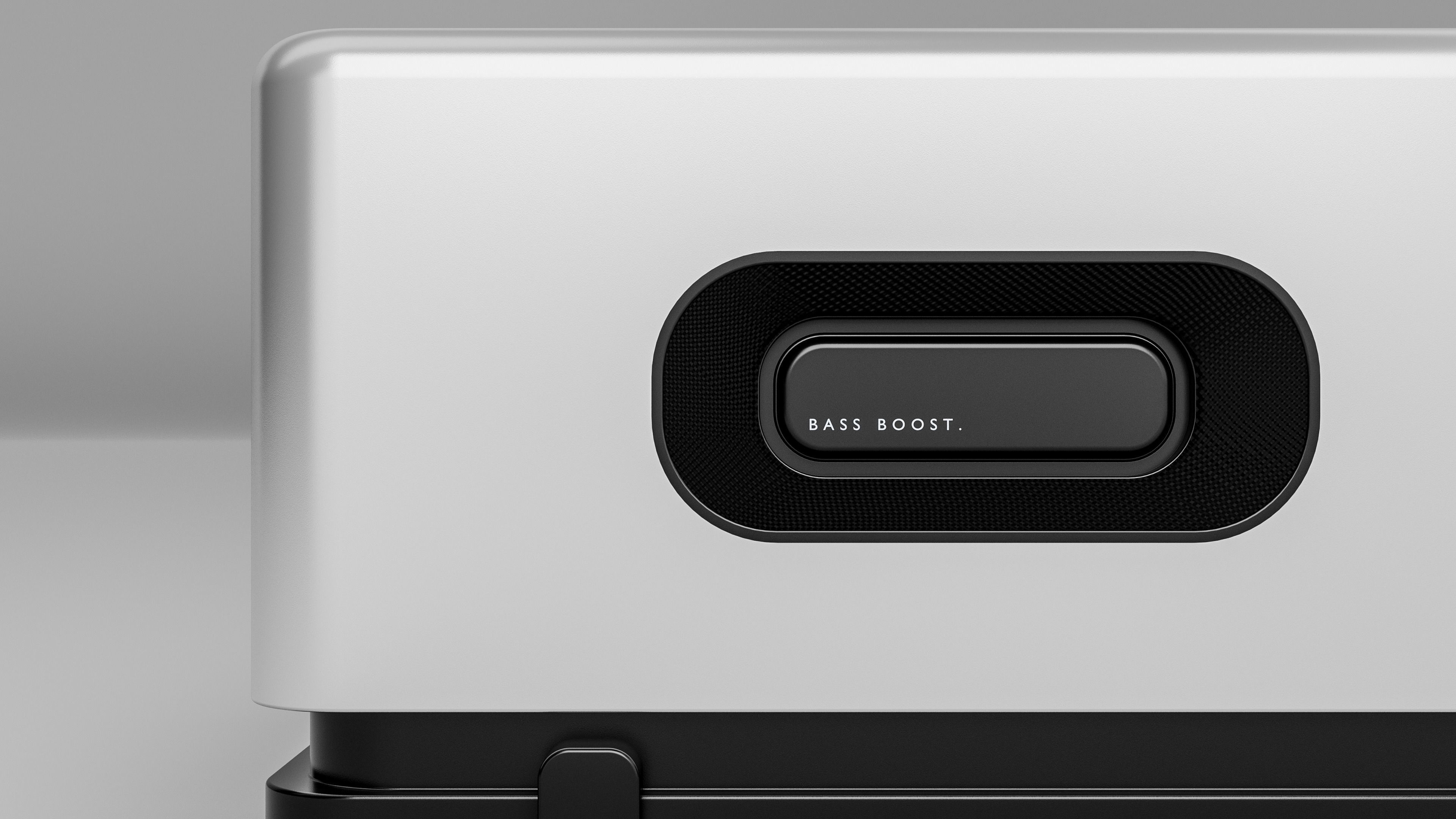 Audio device NF10 White 3D model_3