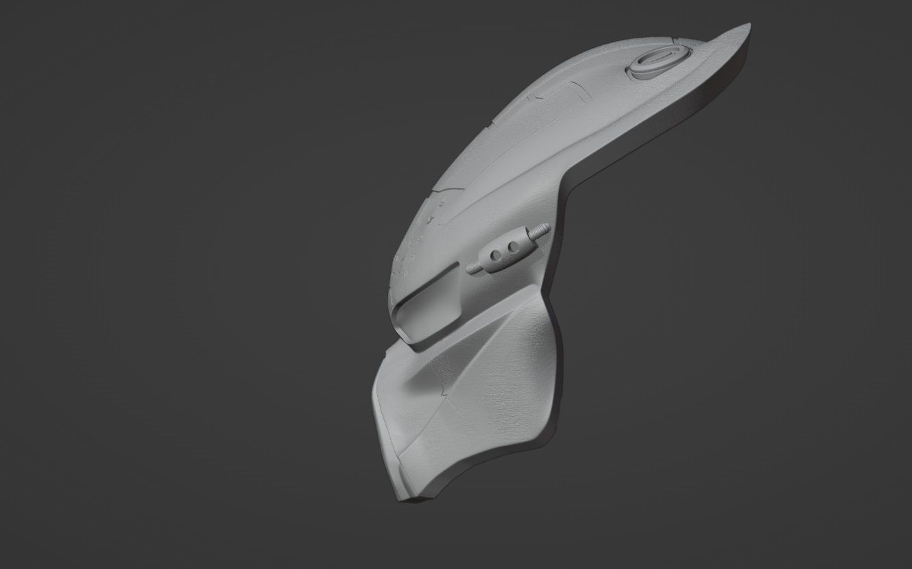 New Predator Biohelmet 3D print model_1