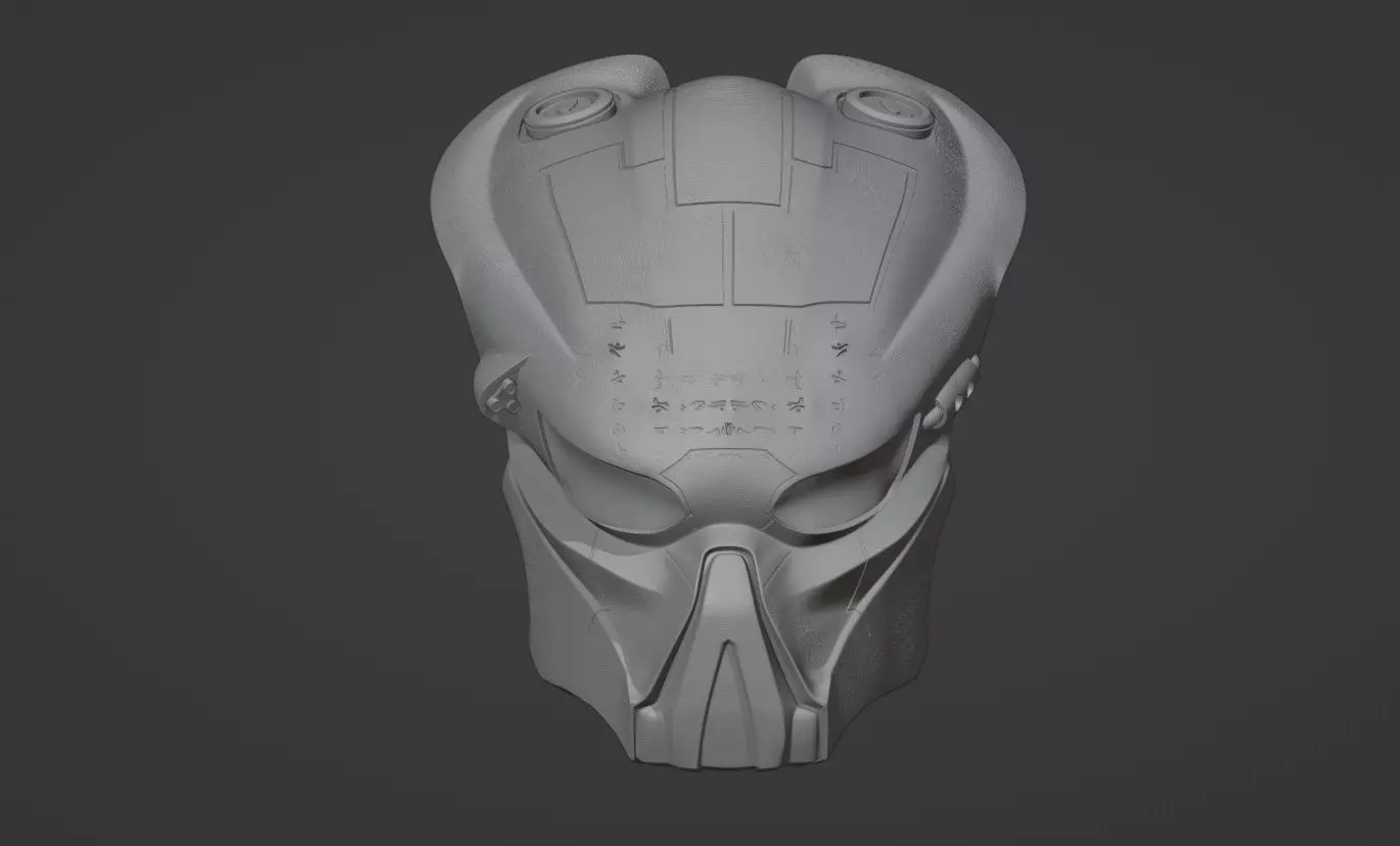 New Predator Biohelmet 3D print model_0