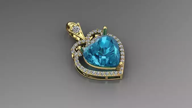 Heart Pendant Jewelry