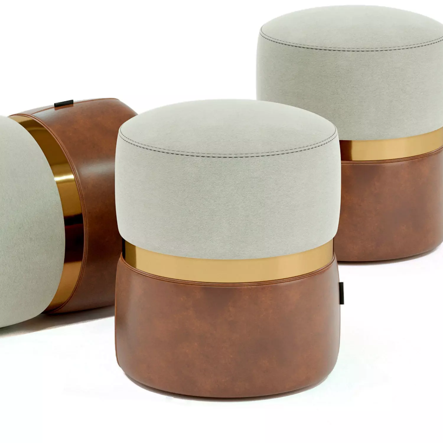 EDSON Pouf 3d model 3D model