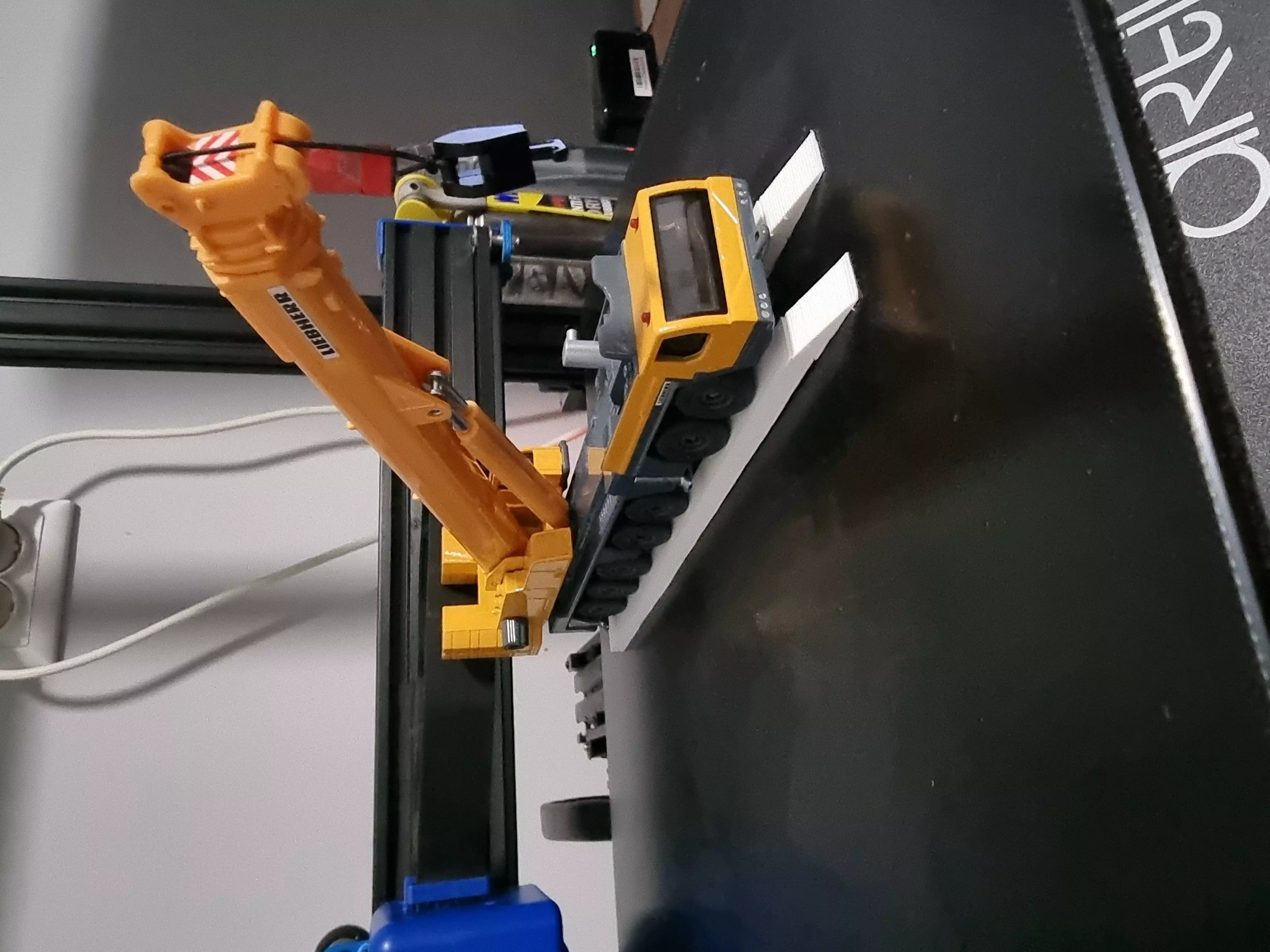 Truck ramp 3D print model_0