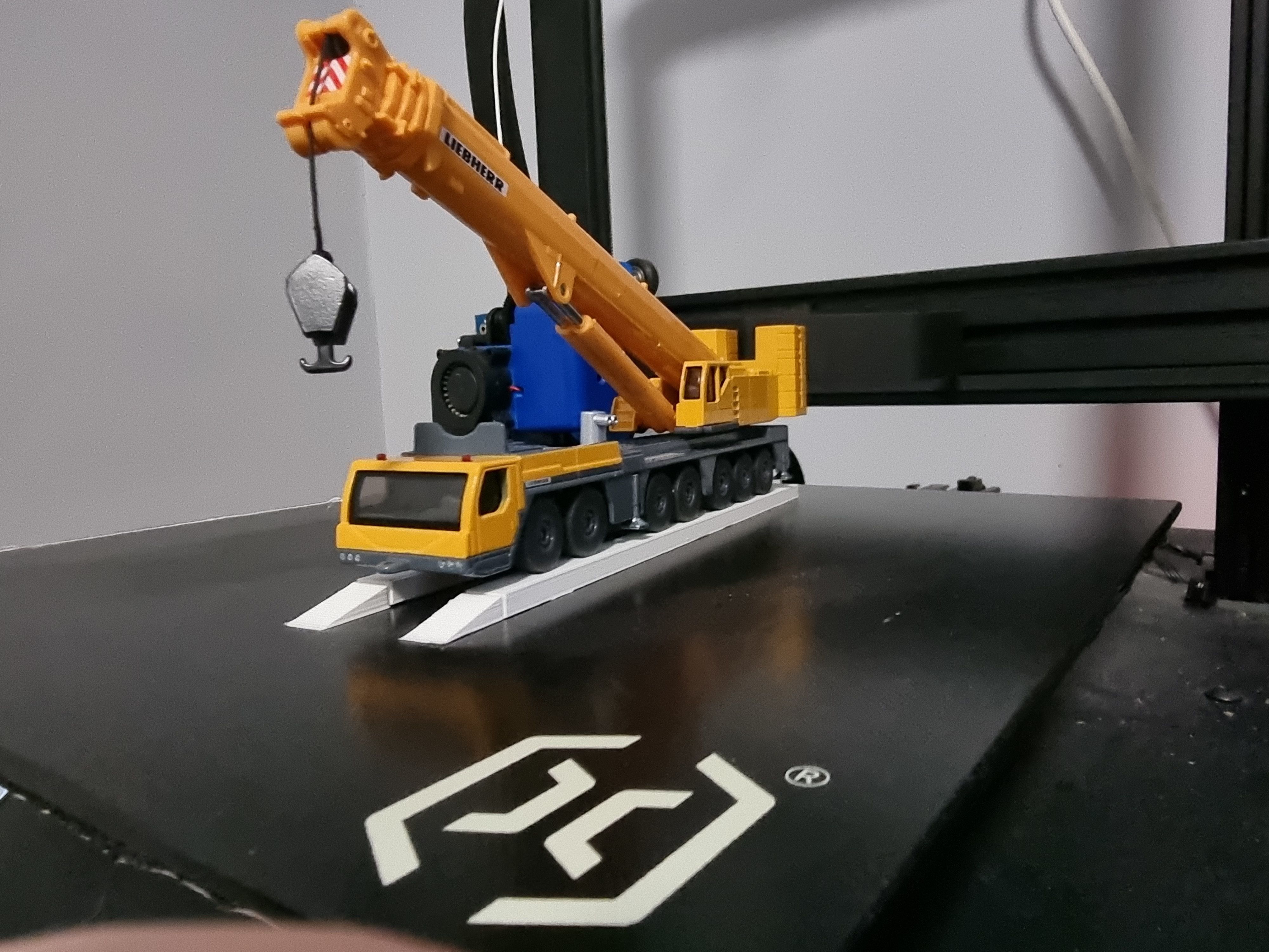 Truck ramp 3D print model_1