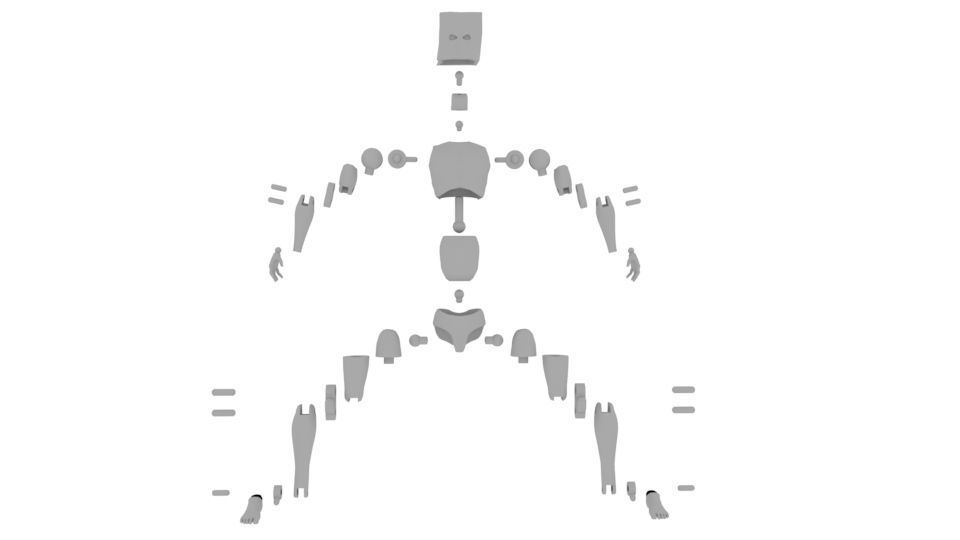 Spider man scarlet spider Action figure 3D print model_12