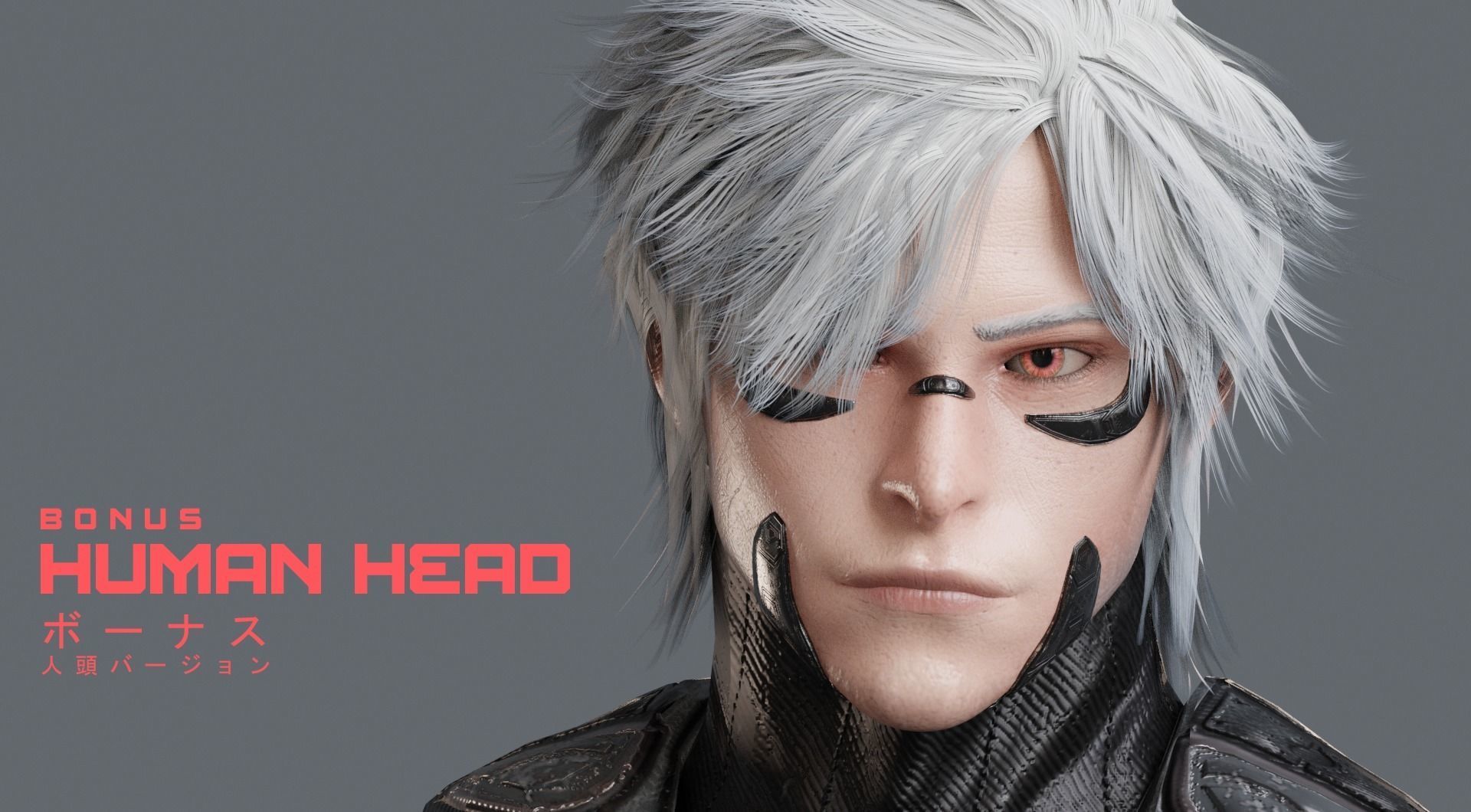 Low Poly - Cybernetic Soldier Perseus Low-poly 3D model_15