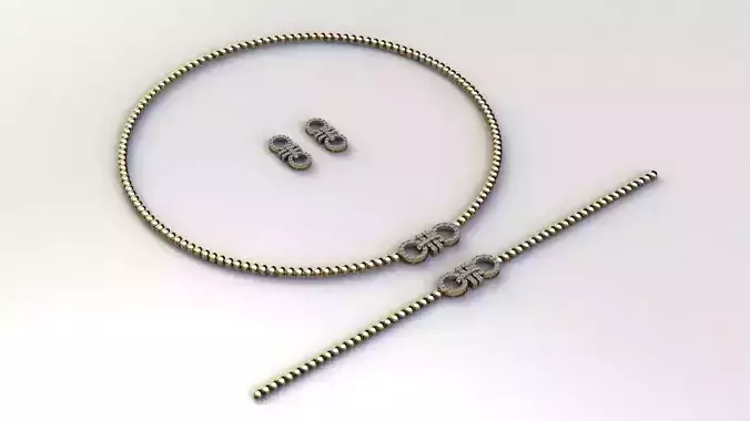 Necklace Set Jewelry 