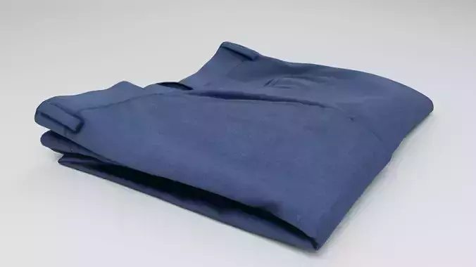 Blue men trousers pants suit formal business style clothing