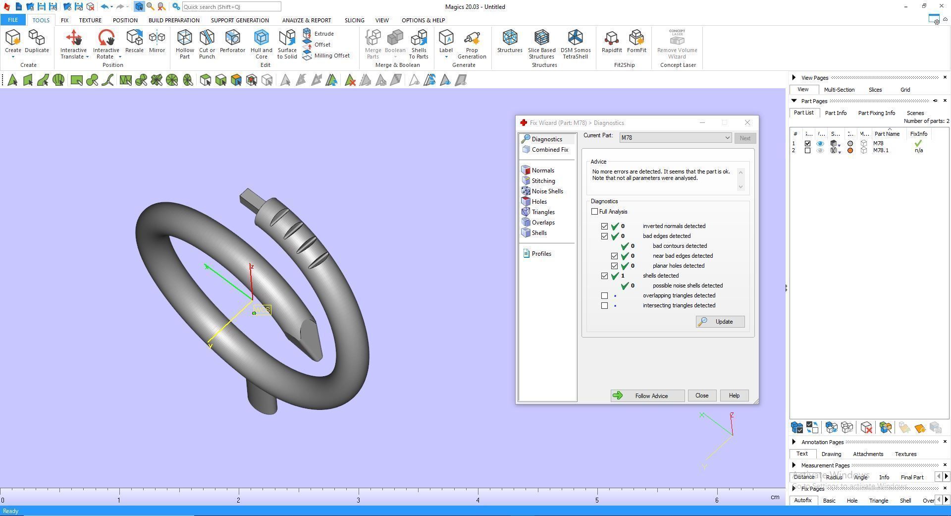 Ring M78 Women ring Size 7 5 US 3D print model_12