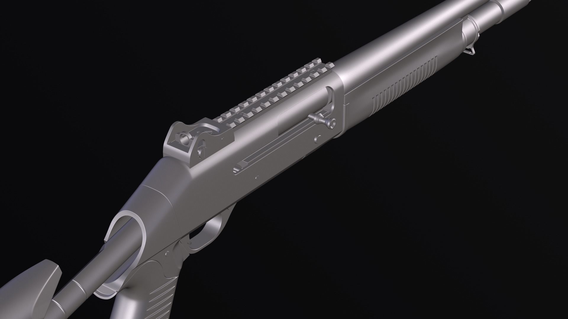 M1014 Benneli HP 3D model_3