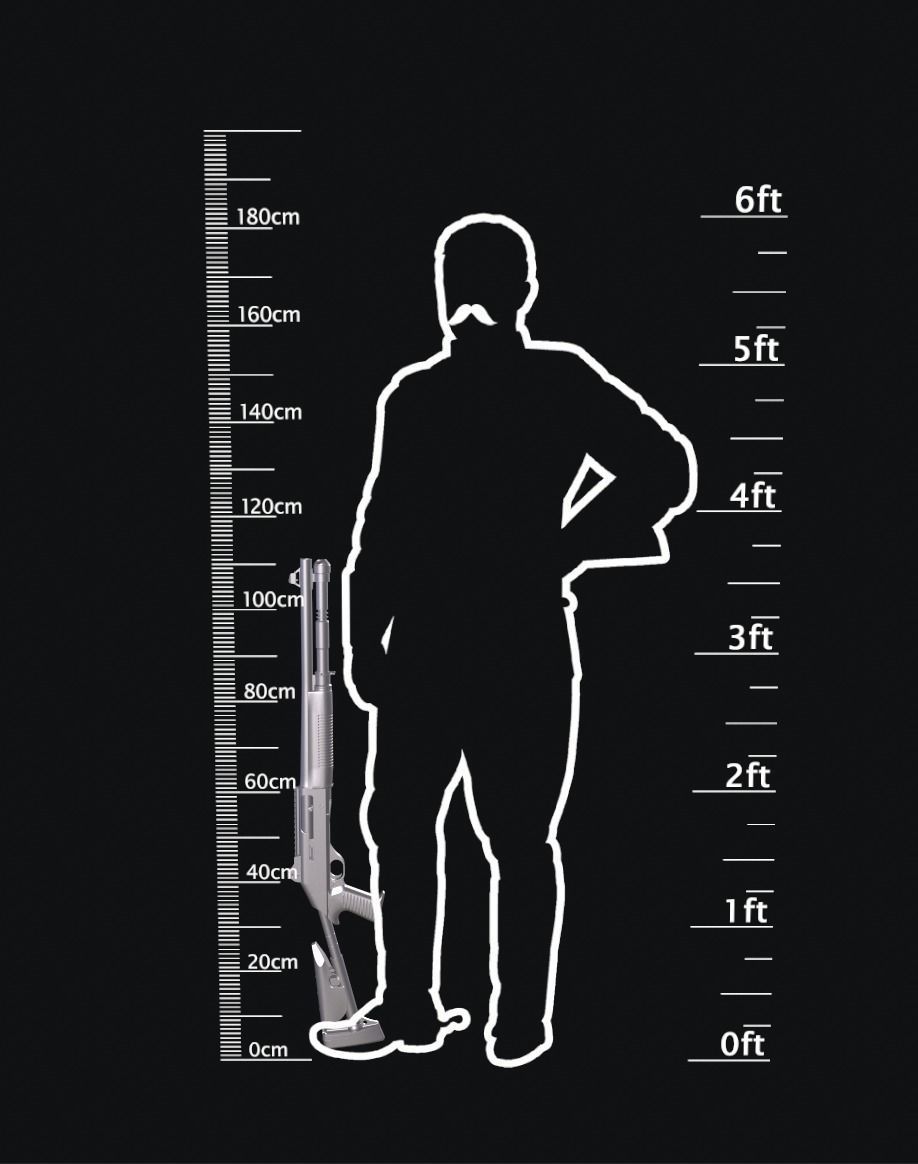 M1014 Benneli HP 3D model_9