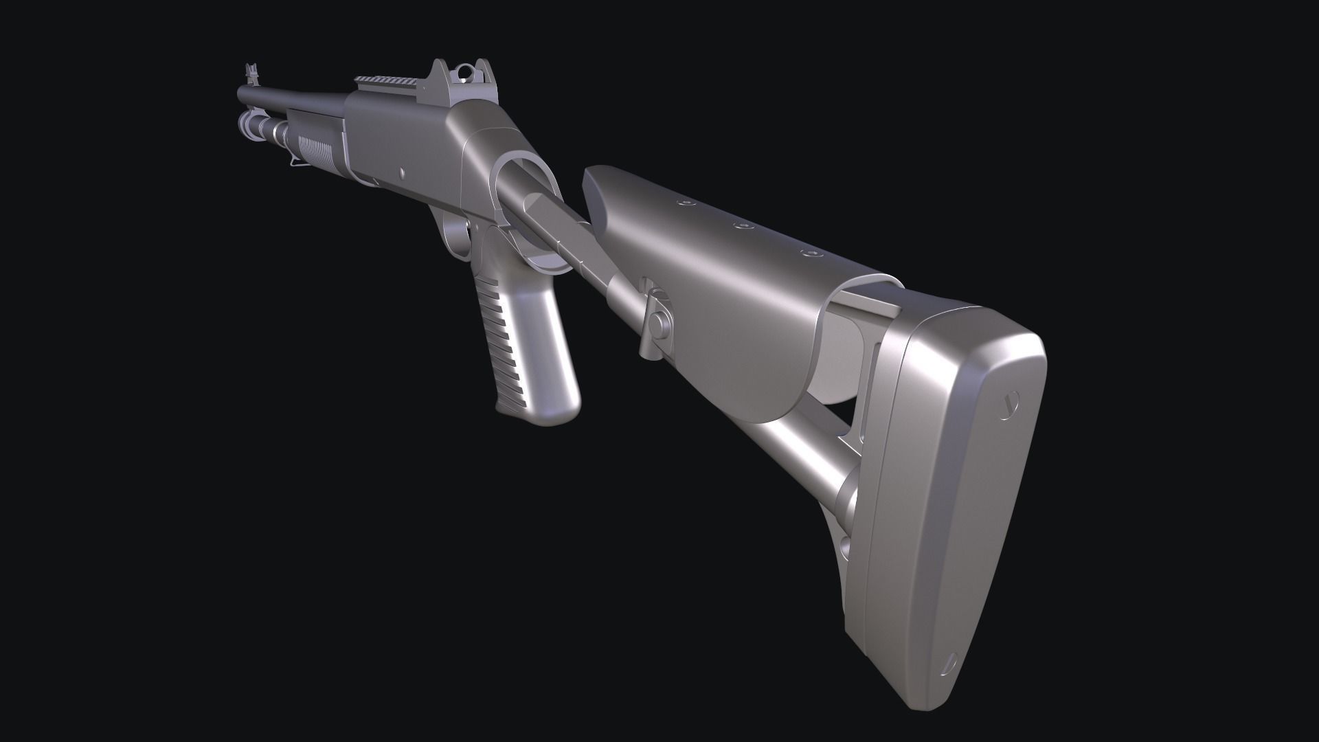 M1014 Benneli HP 3D model_4