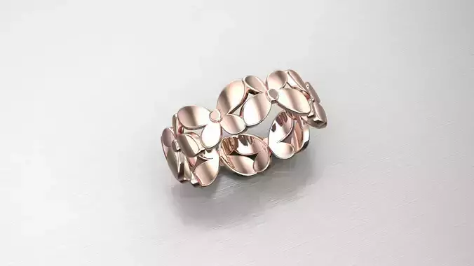 Butterfly women ring