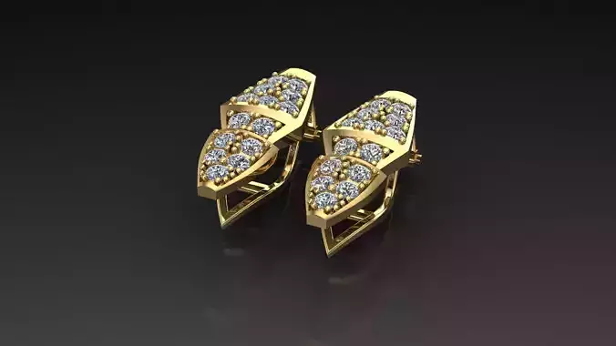 Earring Snake  3D model