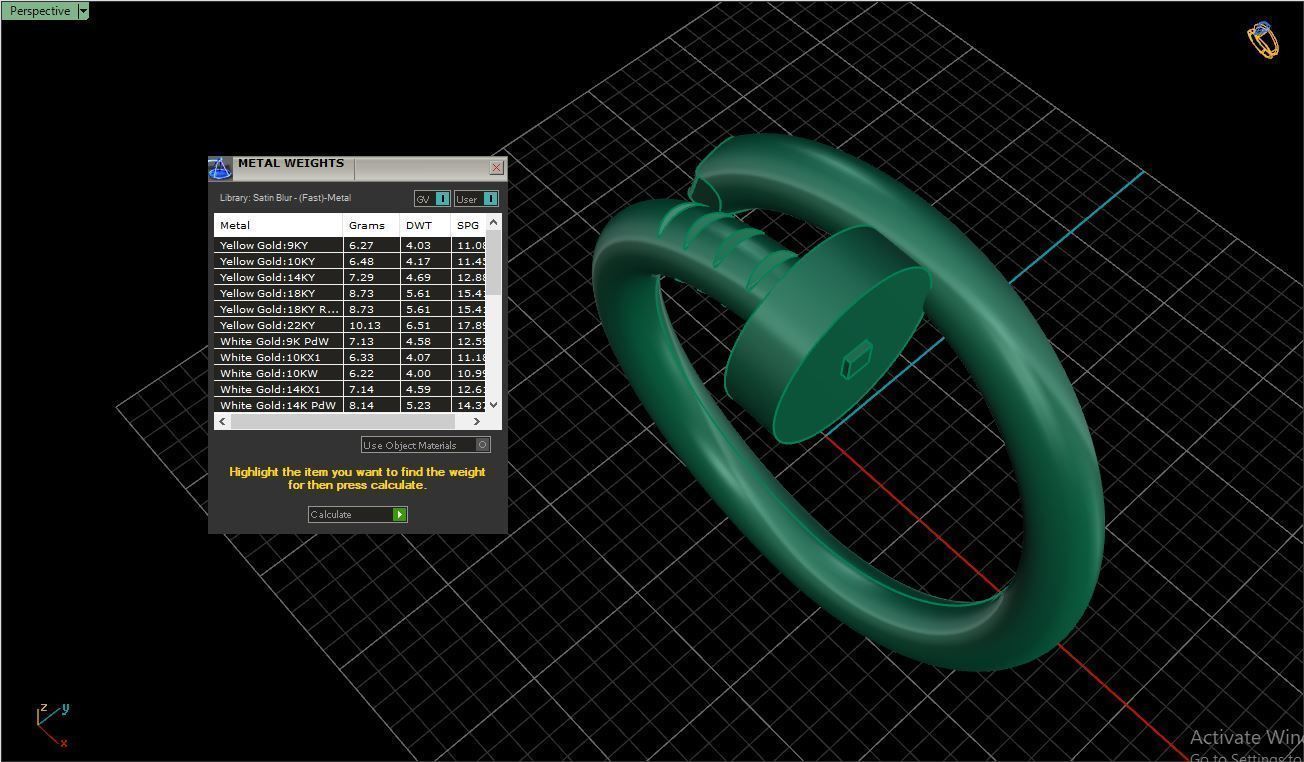 Ring M79 Women ring Size 7 75 US 3D print model_10