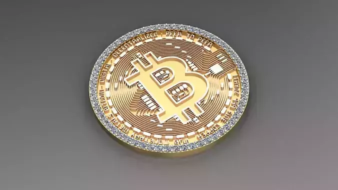 Bitcoin jewelry Pendant