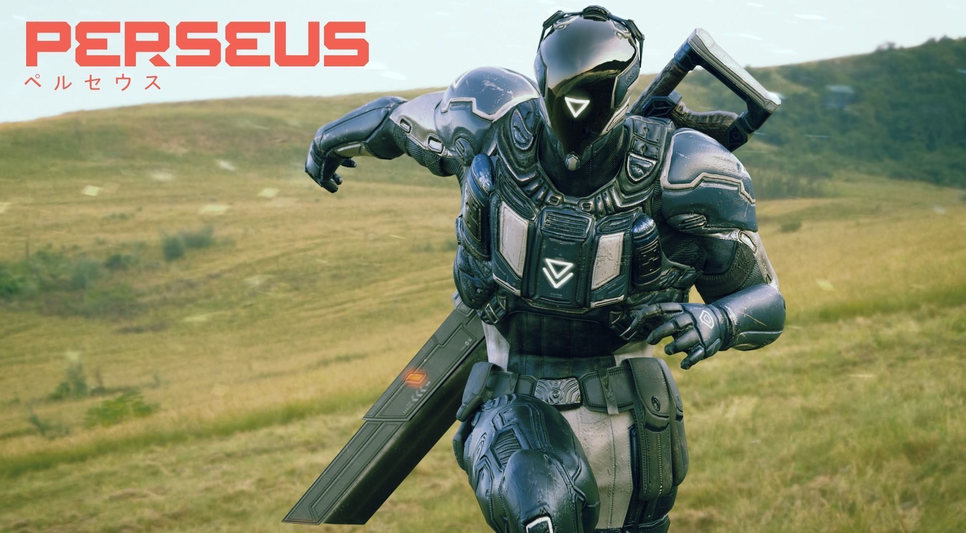 Low Poly - Cybernetic Soldier Perseus - Complete Low-poly 3D model_3