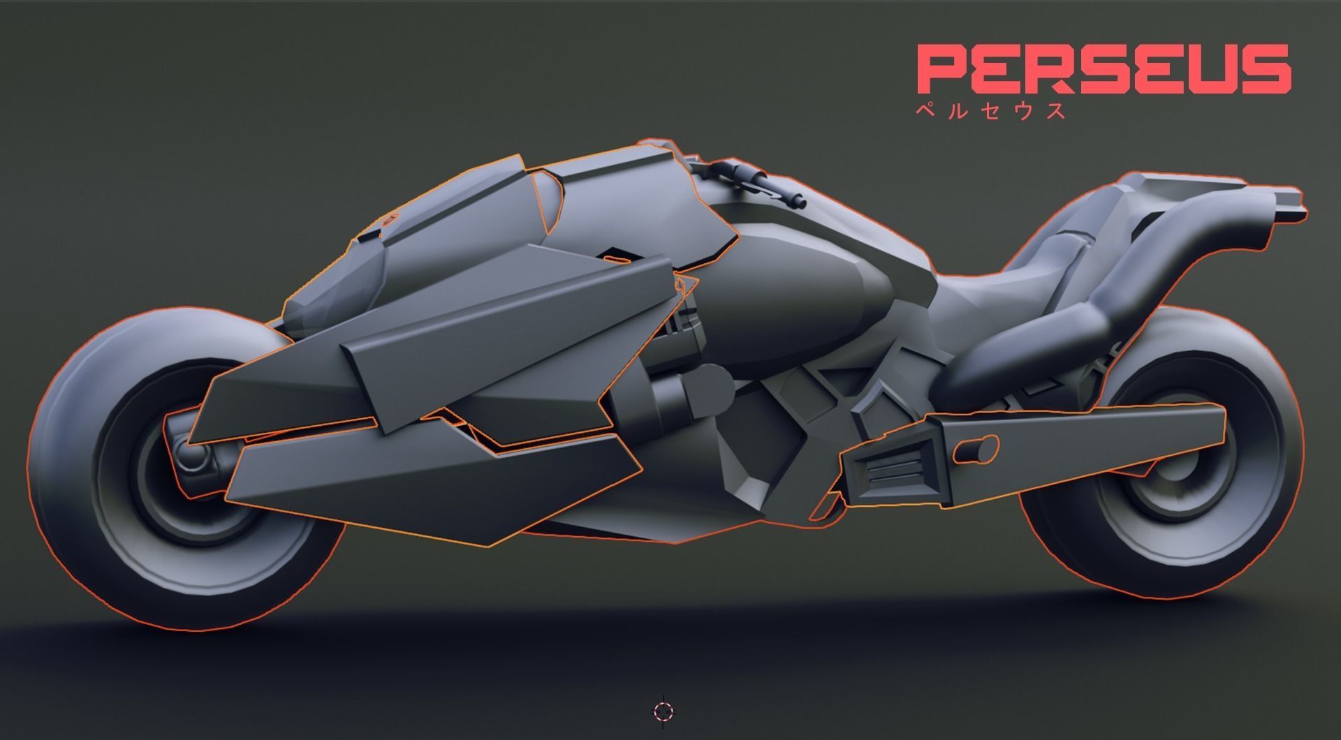 Low Poly - Cybernetic Soldier Perseus - Complete Low-poly 3D model_51