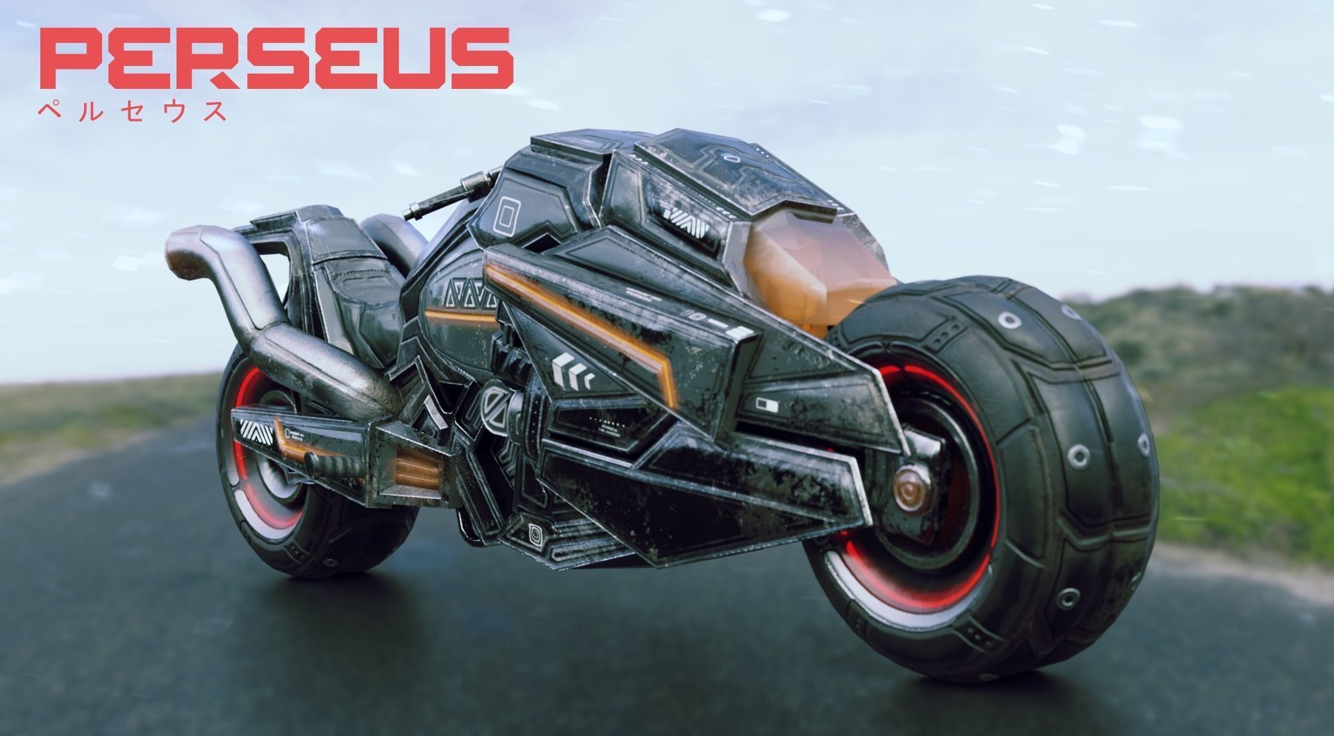 Low Poly - Cybernetic Soldier Perseus - Complete Low-poly 3D model_39