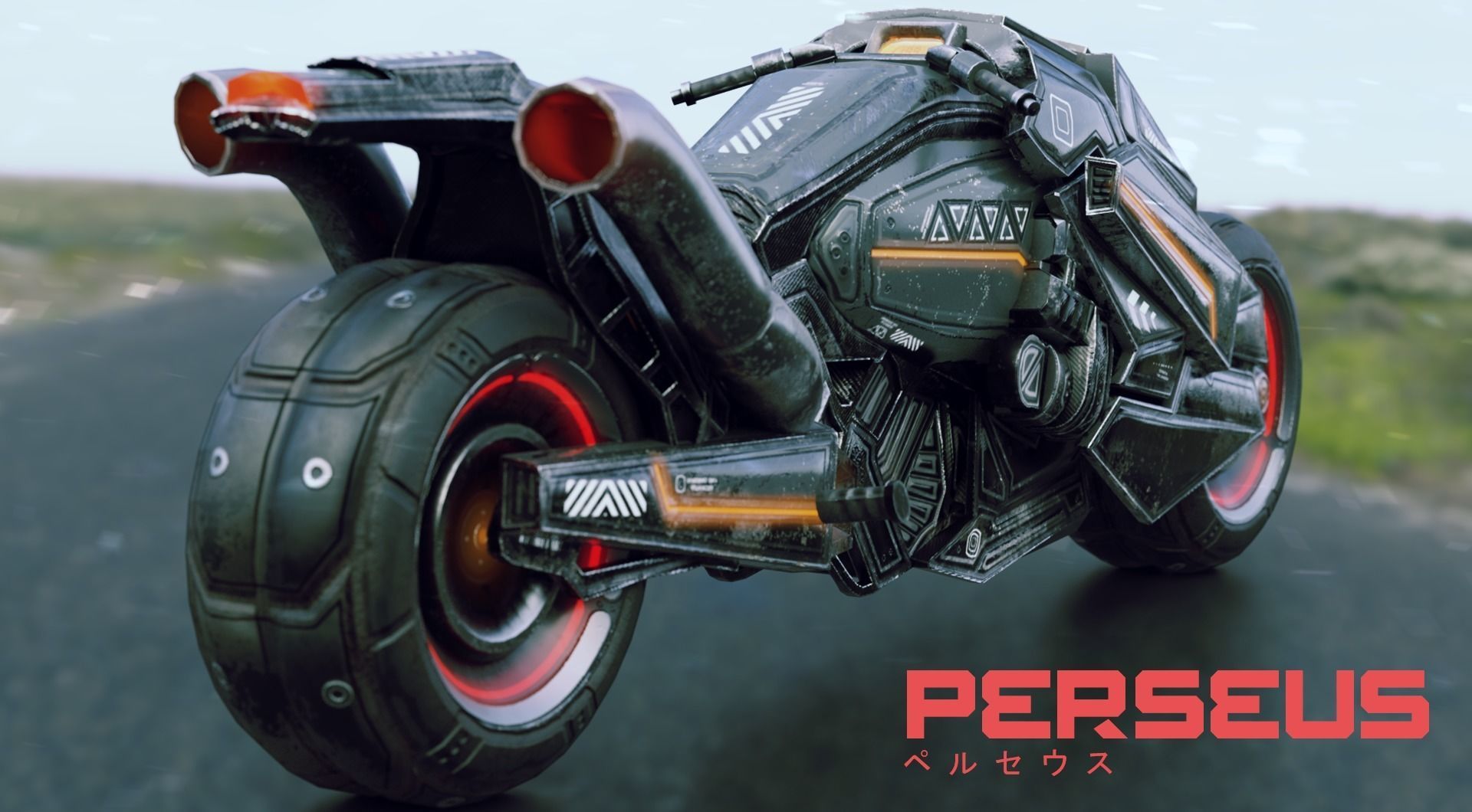 Low Poly - Cybernetic Soldier Perseus - Complete Low-poly 3D model_41