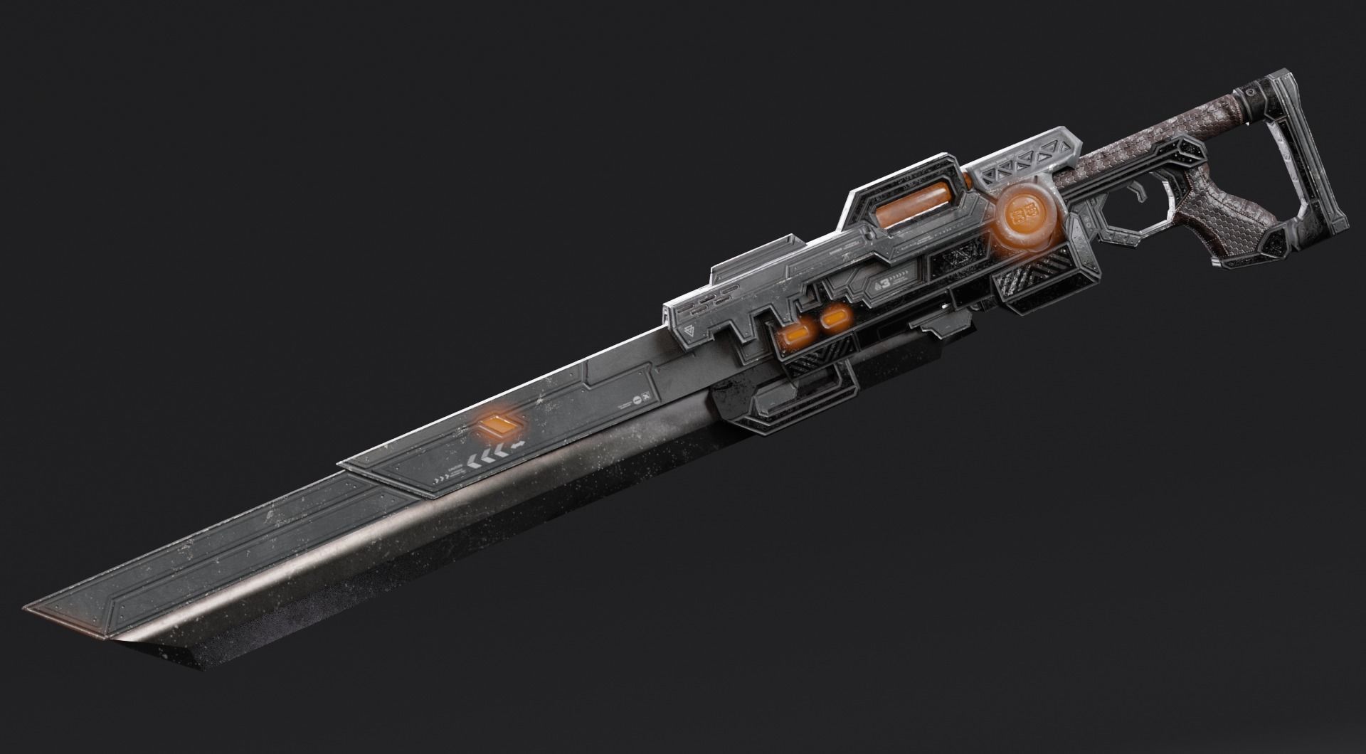 Low Poly - Cybernetic Soldier Perseus - Complete Low-poly 3D model_26