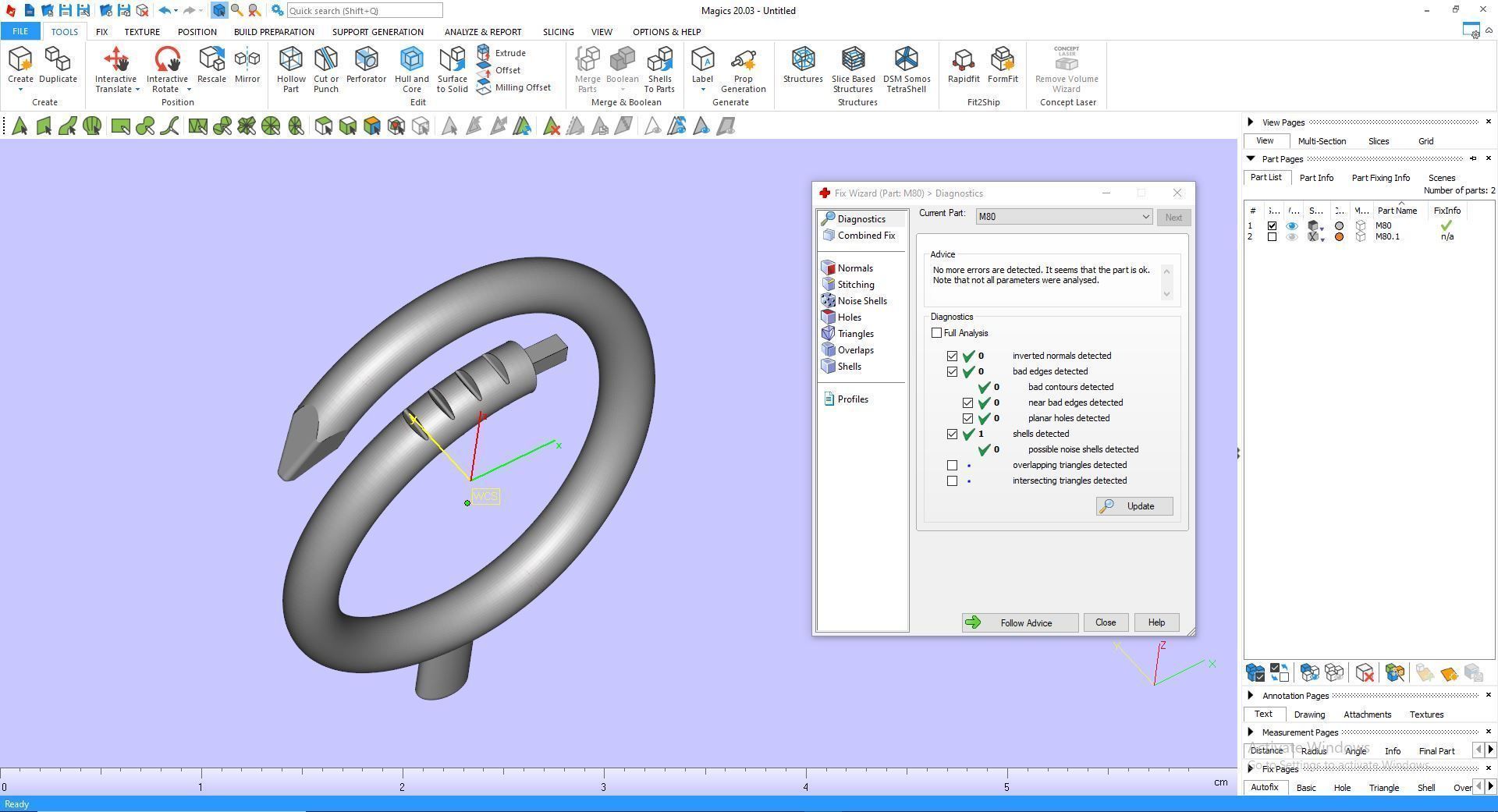 Ring M80 Women ring Size 8 US 3D print model_12