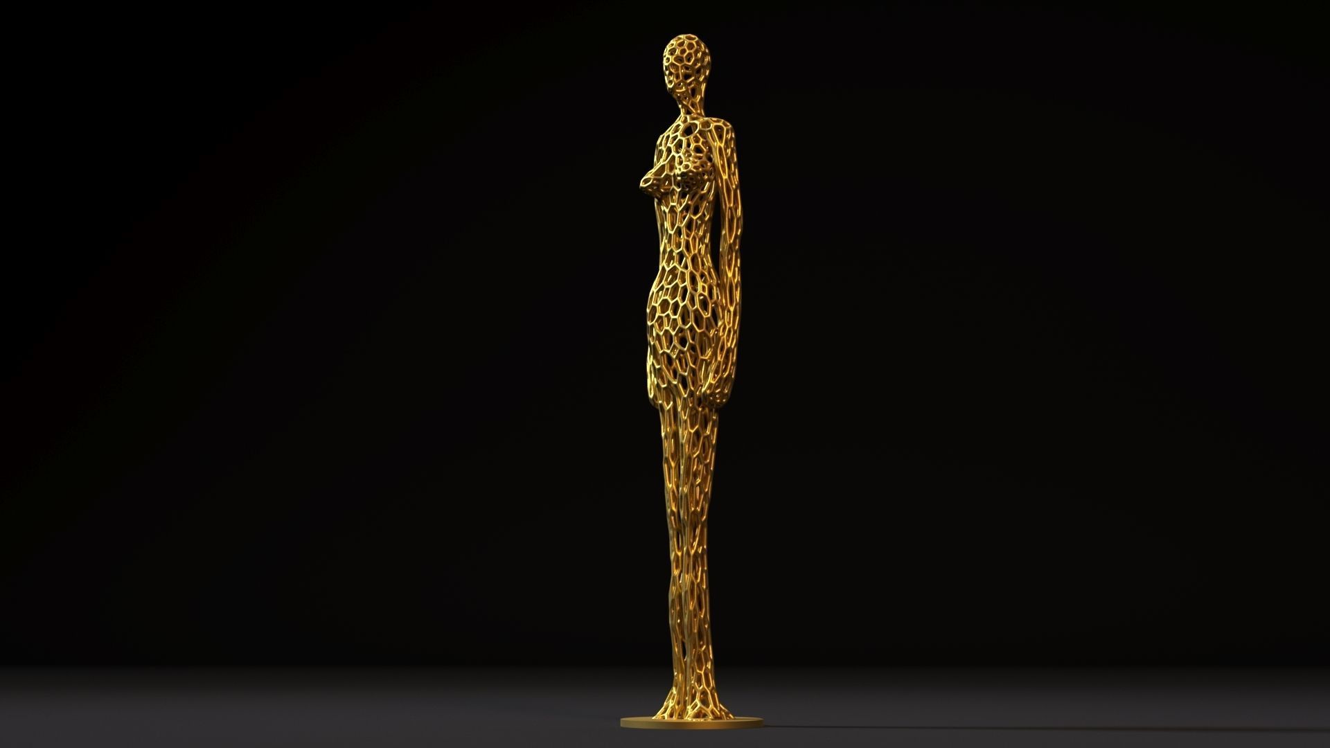 Giiacometti Sculpture 3D print model_9