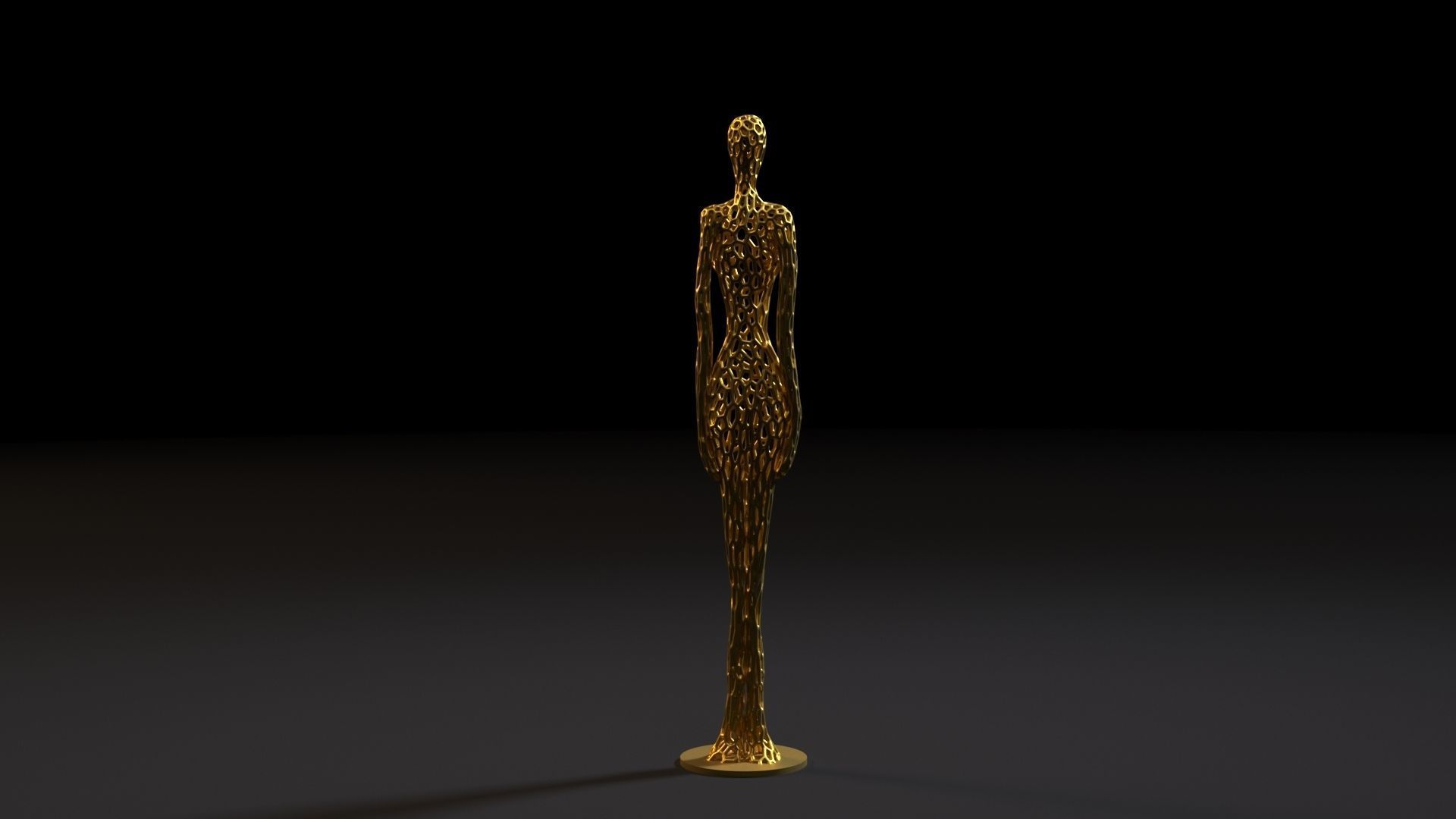 Giiacometti Sculpture 3D print model_4