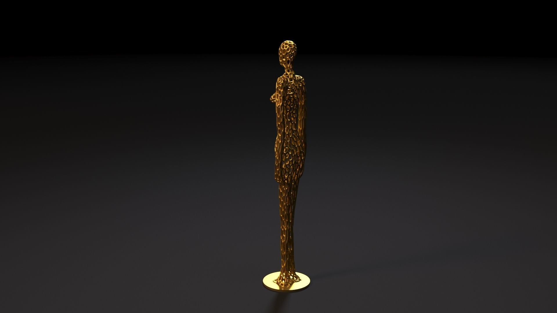 Giiacometti Sculpture 3D print model_3