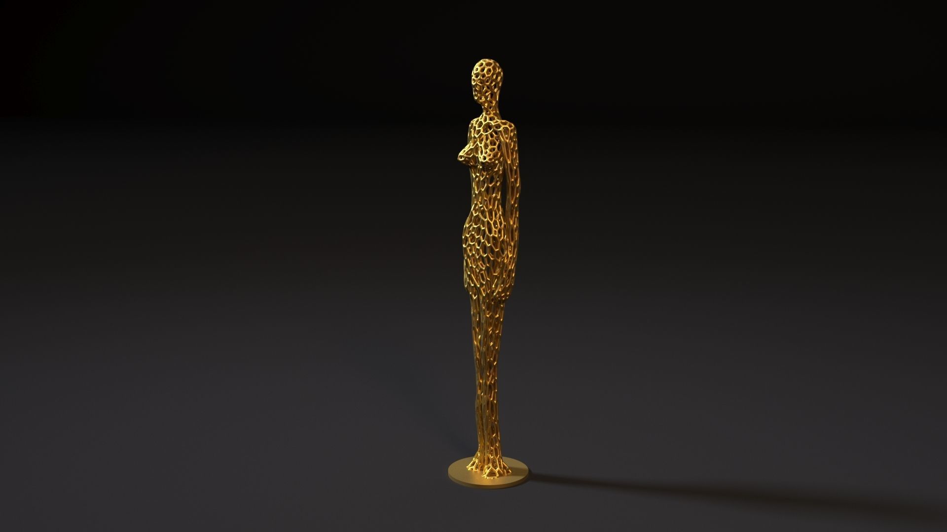 Giiacometti Sculpture 3D print model_1