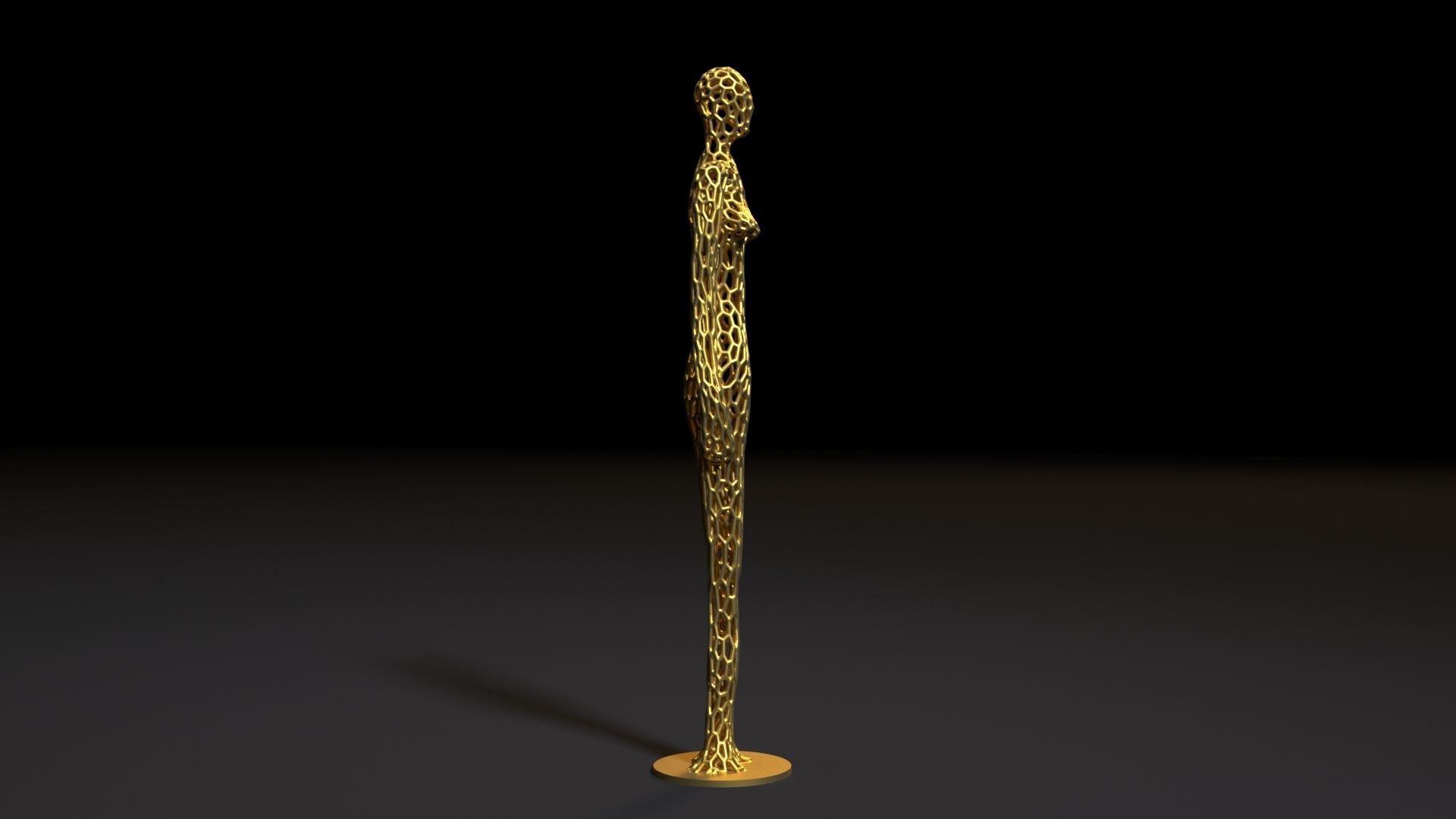 Giiacometti Sculpture 3D print model_6