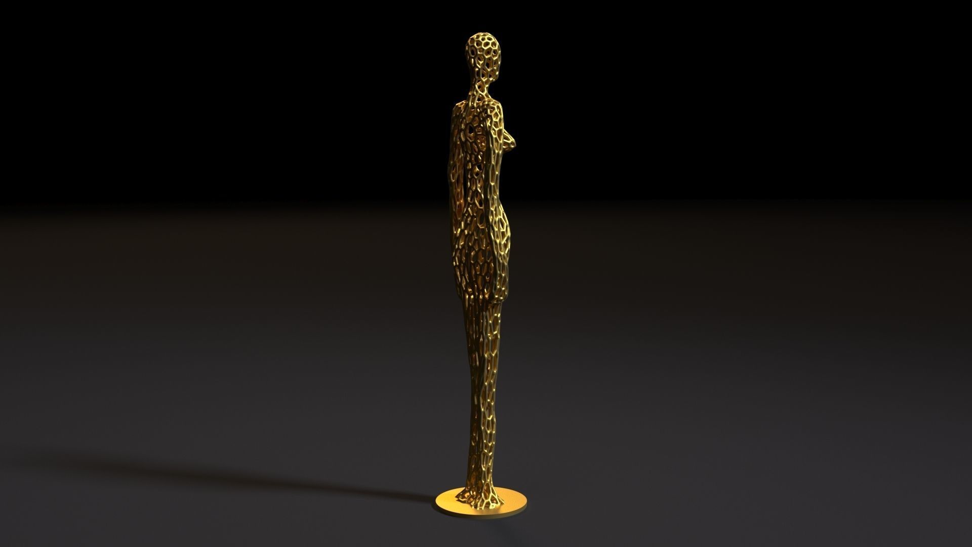 Giiacometti Sculpture 3D print model_5