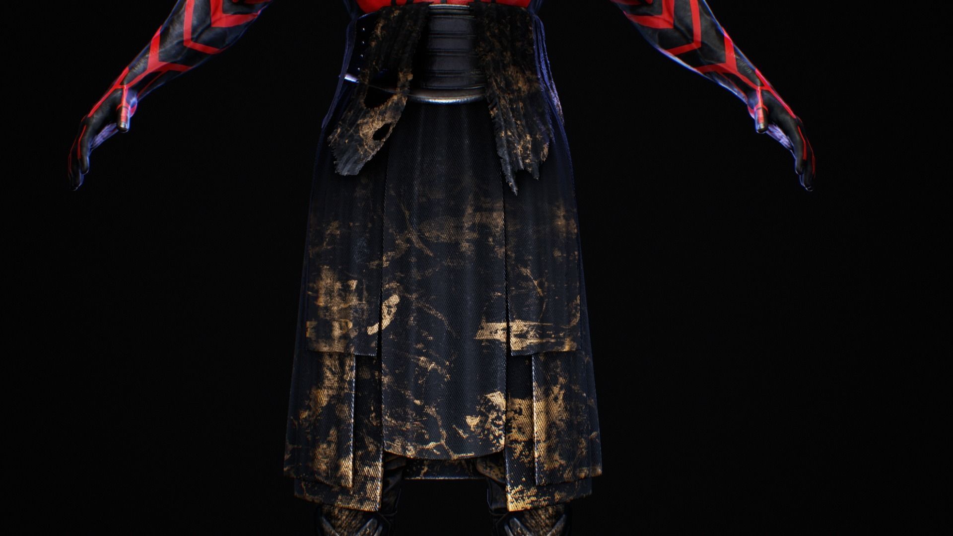 Darth Maul - Original Look Low-poly 3D model_19