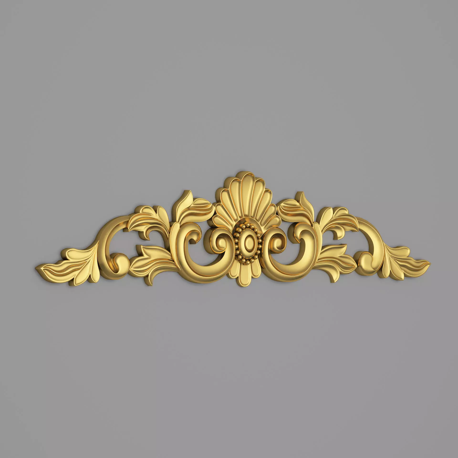 Classic Carved 001 3D model_0