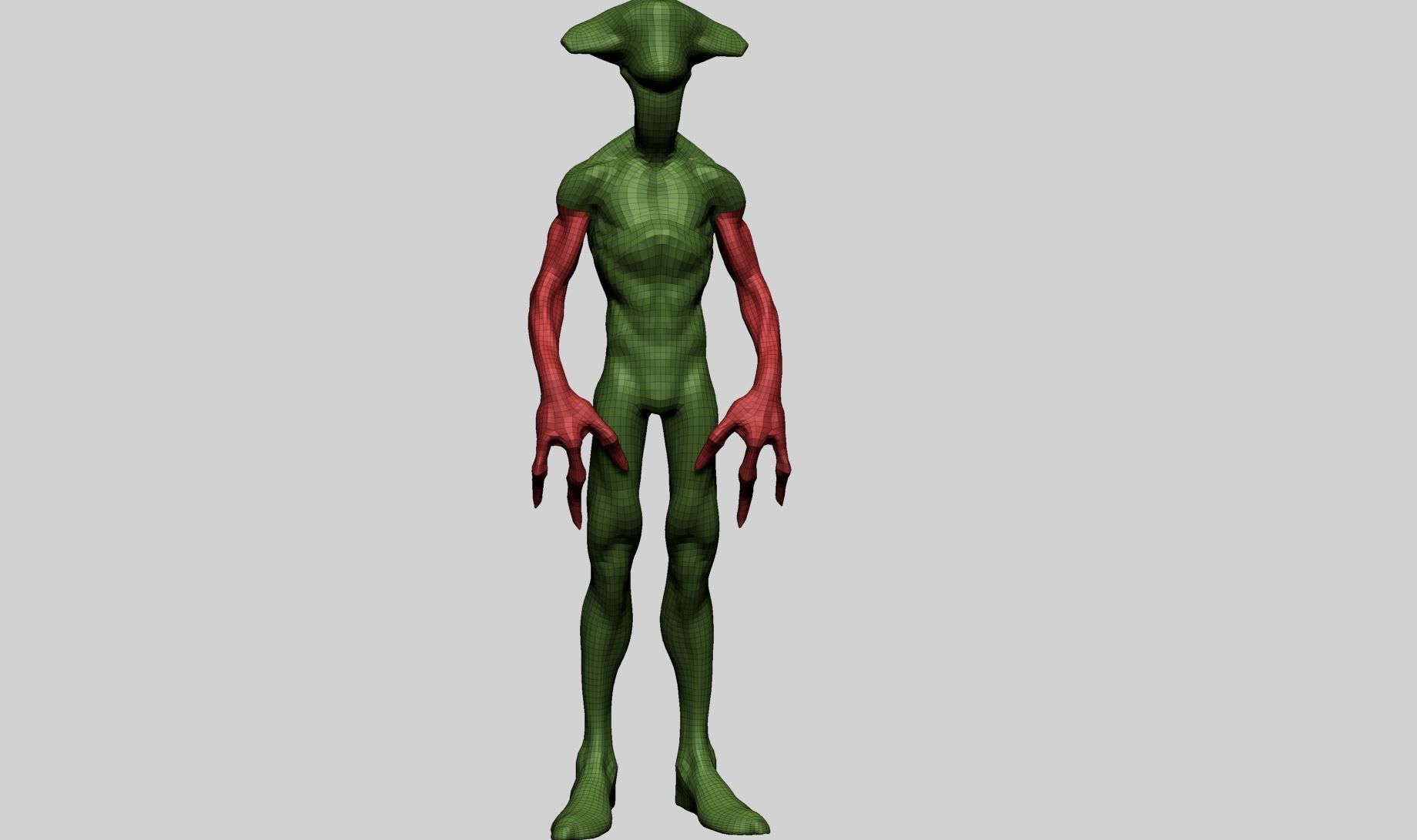 Creature Body Anatomy 3D model_13