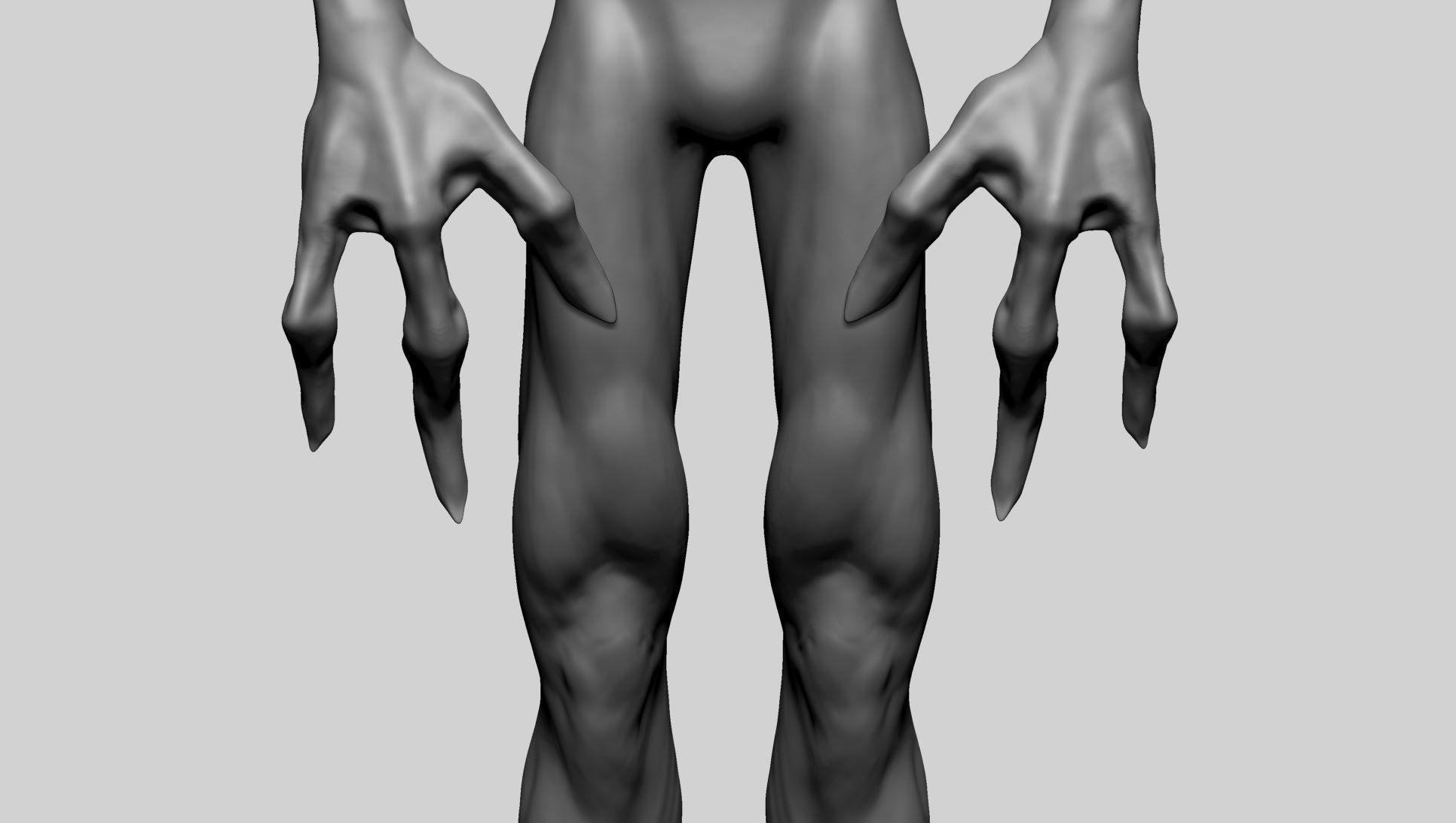 Creature Body Anatomy 3D model_8
