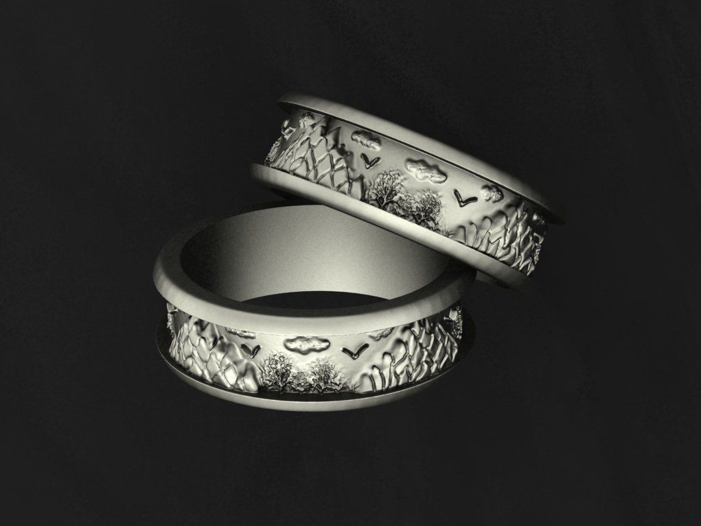 Ring Mountain 3D print model_2