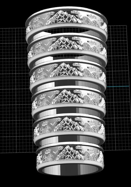 Ring Mountain 3D print model_5