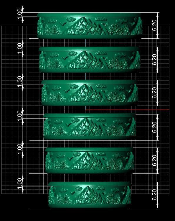 Ring Mountain 3D print model_16