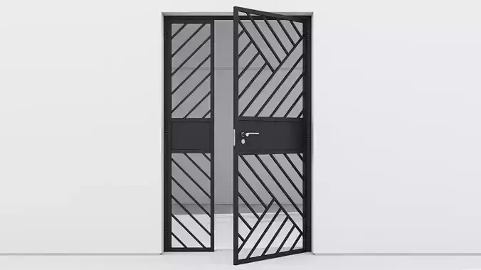 Aluminium door 32