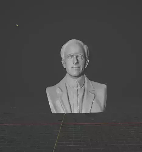Roald Dahl 3D print model