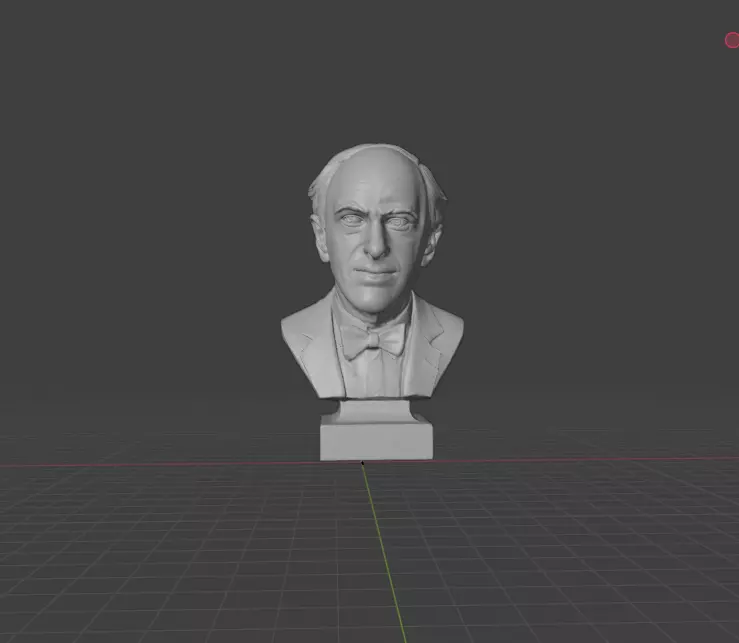 Roald Dahl 3D print model