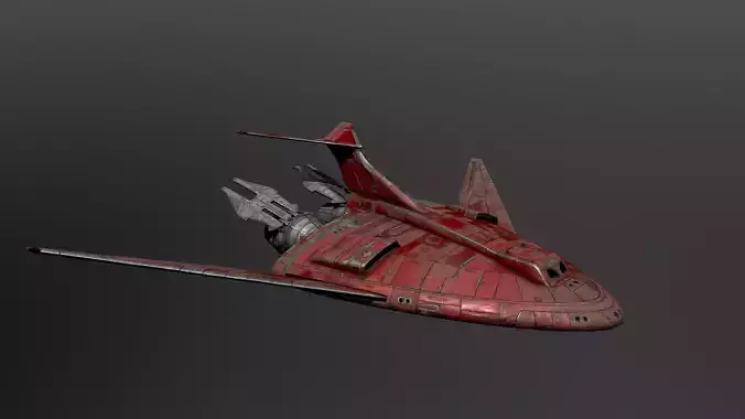 12B5-Atmospheric-Shuttle spaceship