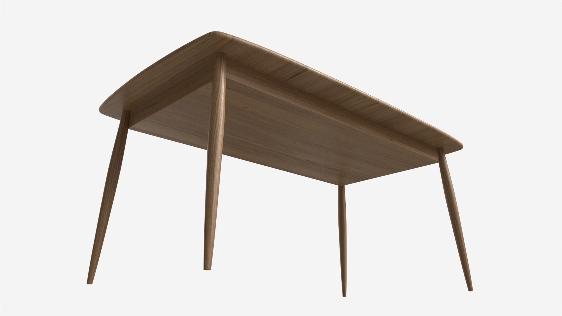 Dining Table Extending Ercol Shalstone John Lewis 3D model_2