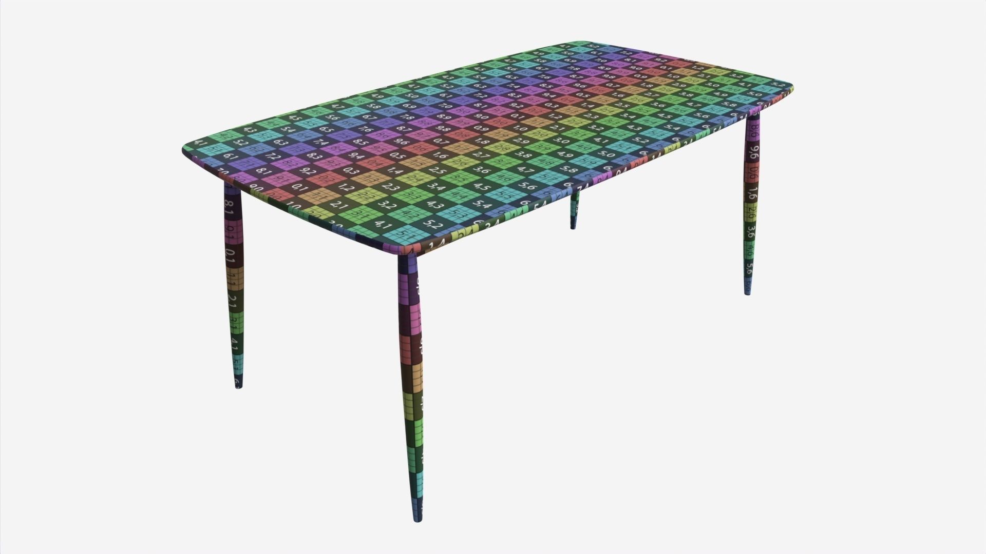 Dining Table Extending Ercol Shalstone John Lewis 3D model_6