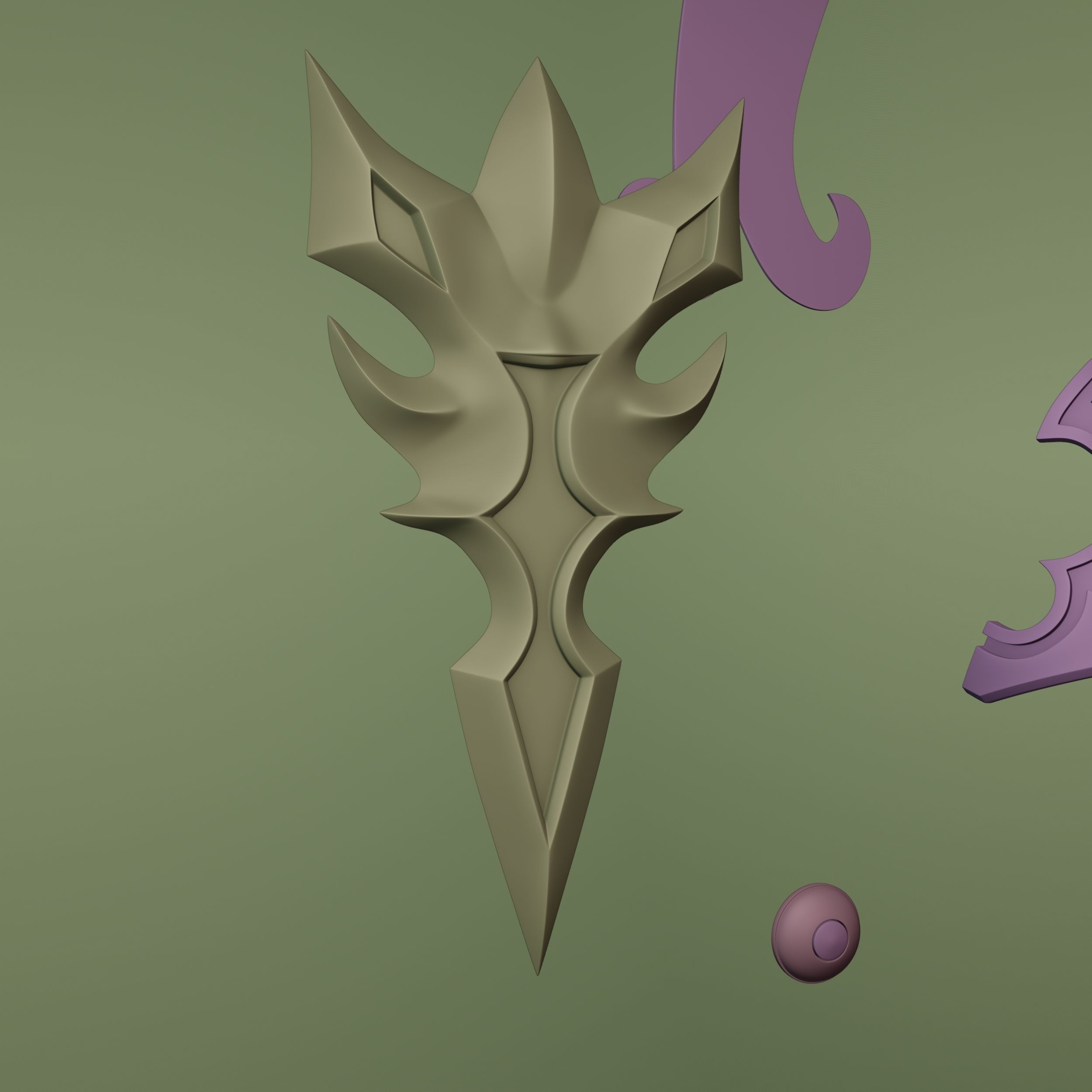 GENSHIN IMPACT ALBEDO COSPLAY SET 3D print model_14