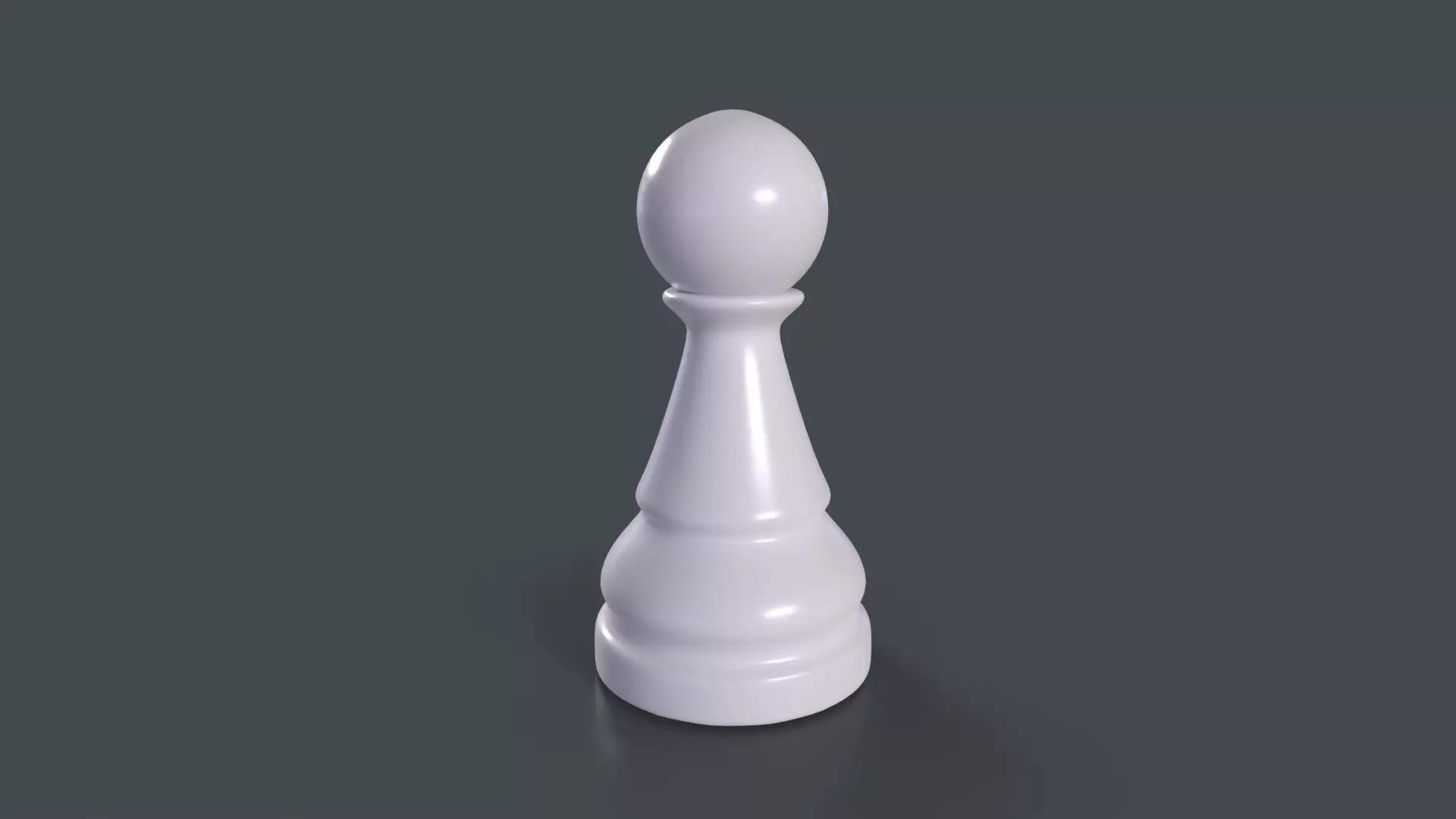 Chess Pawn Free low-poly 3D model_0