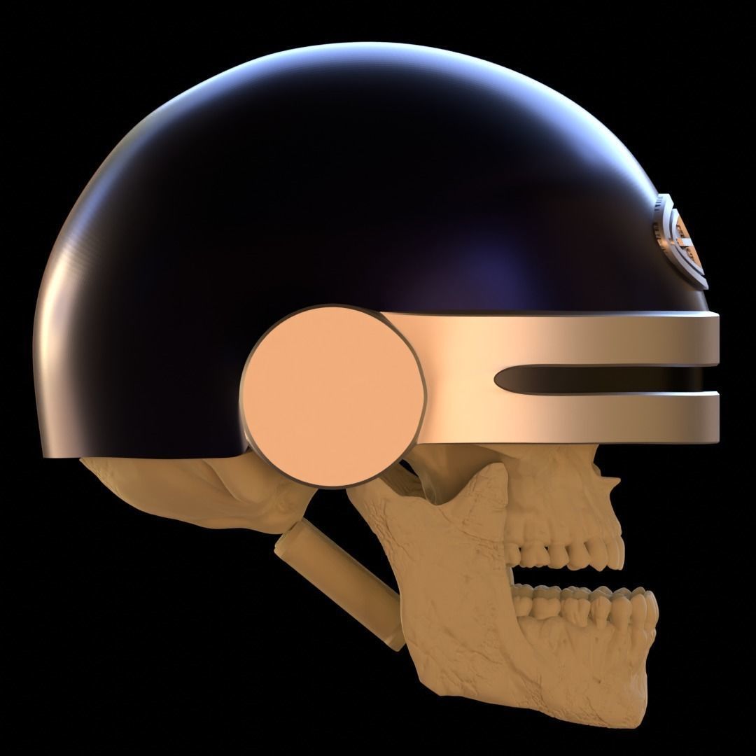 Gazerbeam Helmet from the Incredibles 3D print model_2